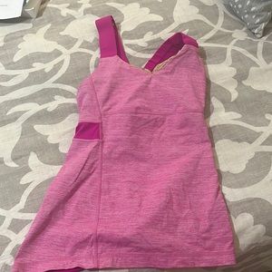 Pink lulu lemon workout top!